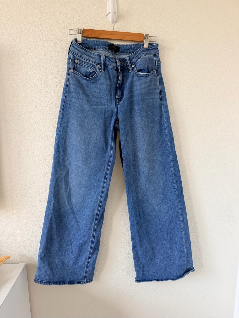 Quince Luna Stretch Wide Leg Jeans - Picture 3 of 5